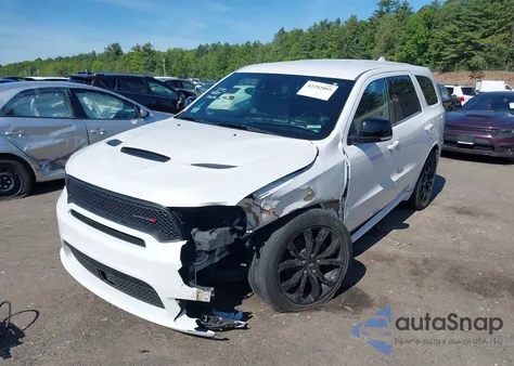 2019 Dodge Durango Gt Plus Rwd из США, поврежденный, VIN 1C4RDHDG4KC598886